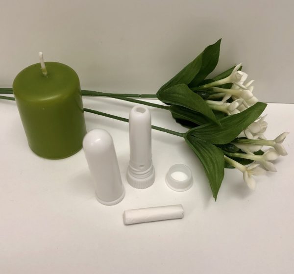 Leere Inhalator, weiße Farbe