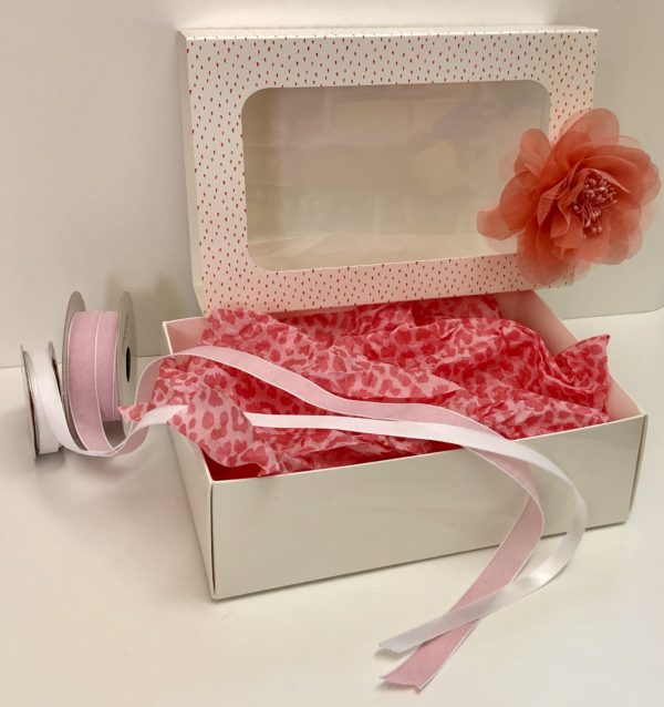 Geschenkbox Rosa