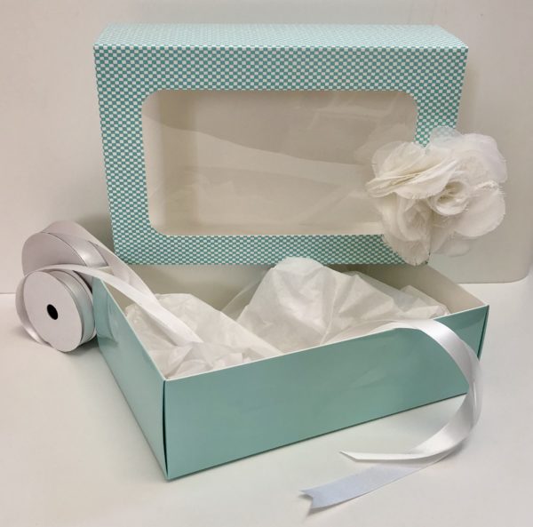 Geschenkbox Türkis