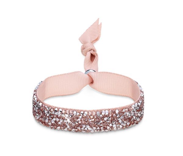 Armband Rosa, Glitzer – Bild 2